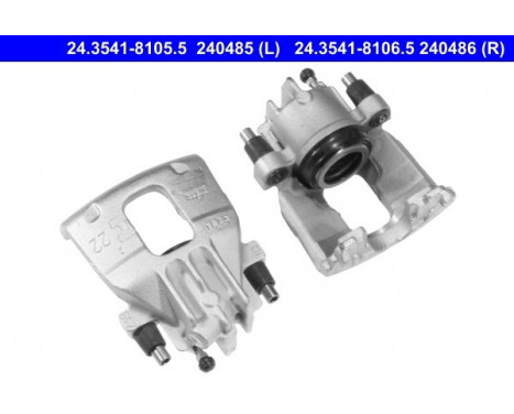 Brake Caliper 24.3541-8105.5 ATE, Image 2