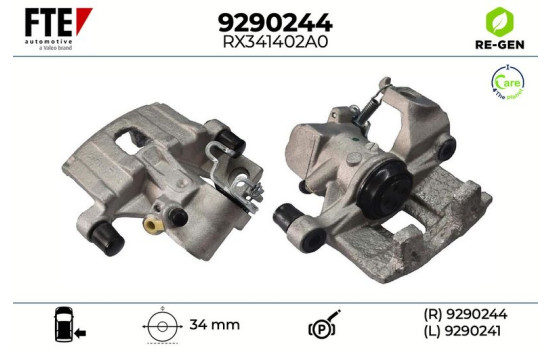 Brake caliper 9290244 FTE