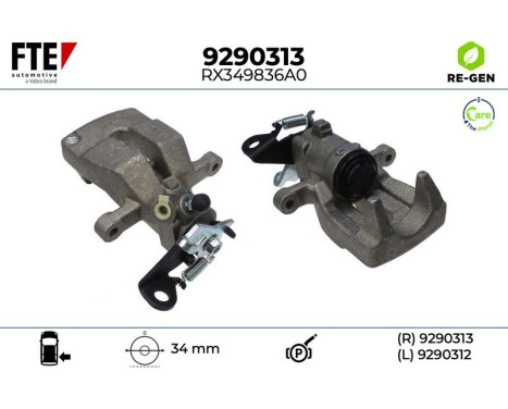 Brake caliper 9290313 FTE