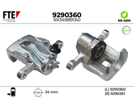 Brake caliper 9290360 FTE
