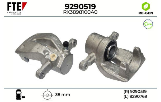 Brake caliper 9290519 FTE