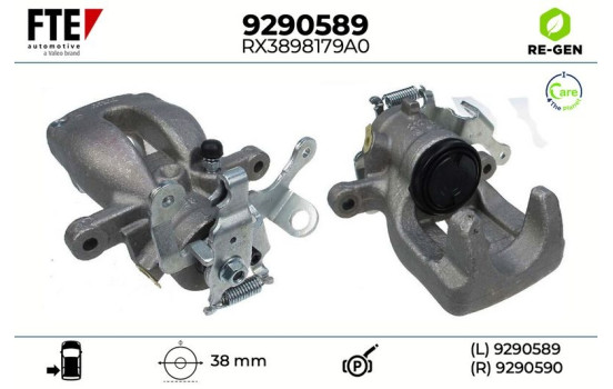 Brake caliper 9290589 FTE