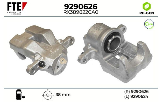 Brake caliper 9290626 FTE