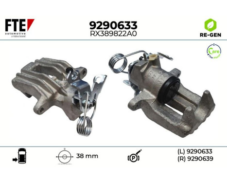 Brake caliper 9290633 FTE