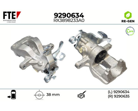 Brake caliper 9290634 FTE