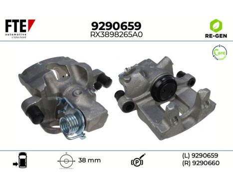 Brake caliper 9290659 FTE