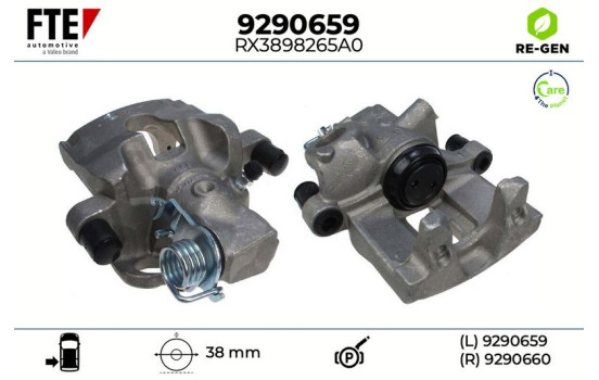 Brake caliper 9290659 FTE
