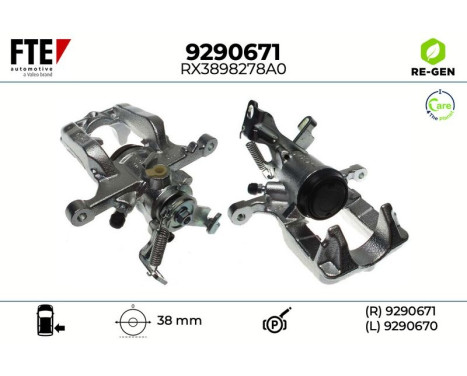Brake caliper 9290671 FTE