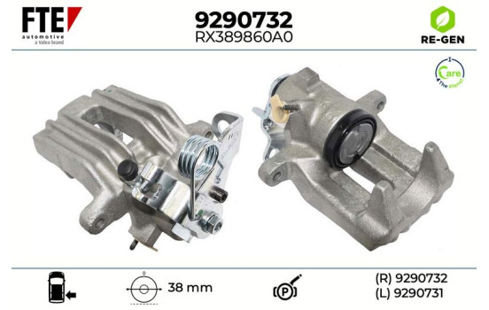 Brake caliper 9290732 FTE
