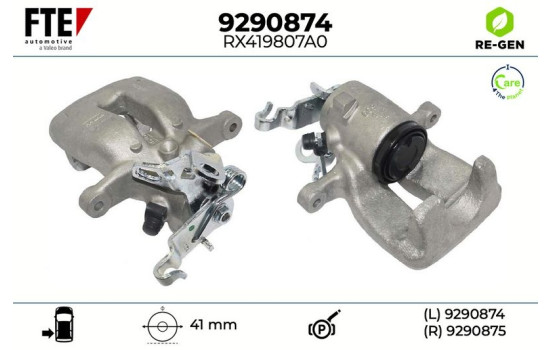 Brake caliper 9290874 FTE