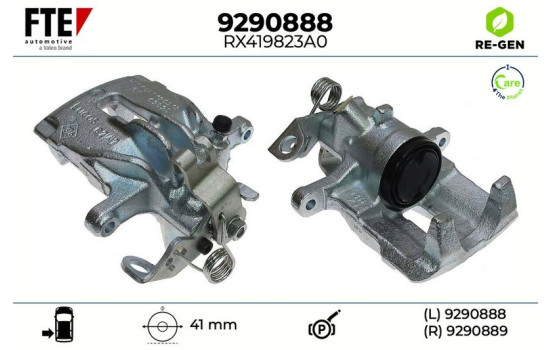 Brake caliper 9290888 FTE