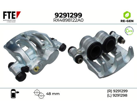 Brake caliper 9291299 FTE