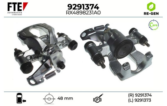 Brake caliper 9291374 FTE