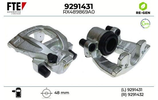 Brake caliper 9291431 FTE