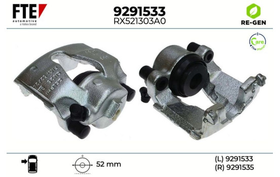 Brake caliper 9291533 FTE