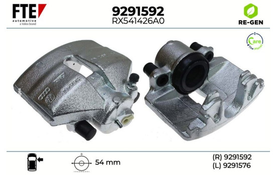 Brake caliper 9291592 FTE