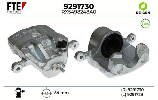 Brake caliper 9291730 FTE