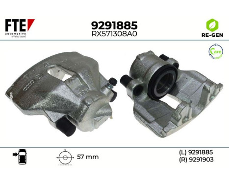 Brake caliper 9291885 FTE