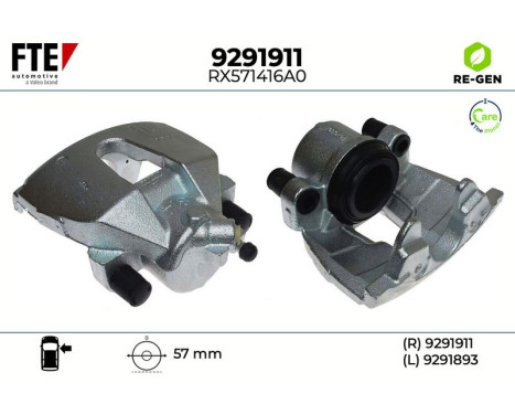 Brake caliper 9291911 FTE
