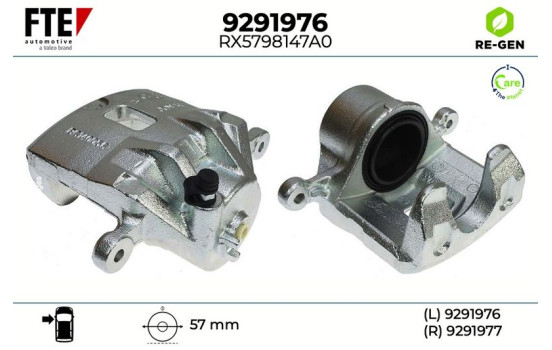 Brake caliper 9291976 FTE