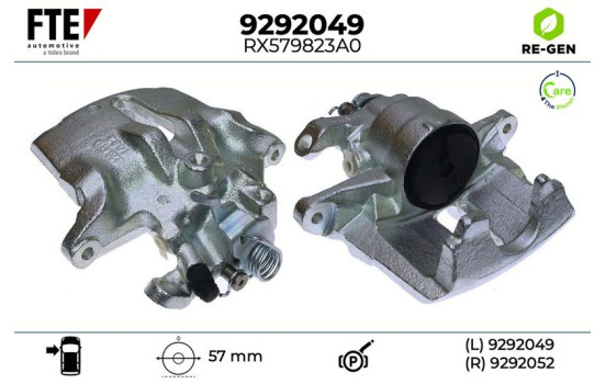Brake caliper 9292049 FTE