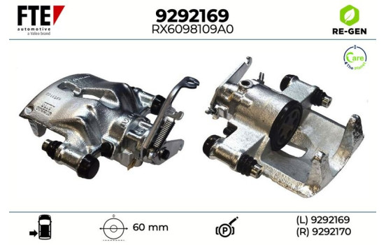 Brake caliper 9292169 FTE
