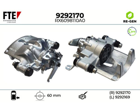 Brake caliper 9292170 FTE