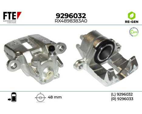Brake caliper 9296032 FTE