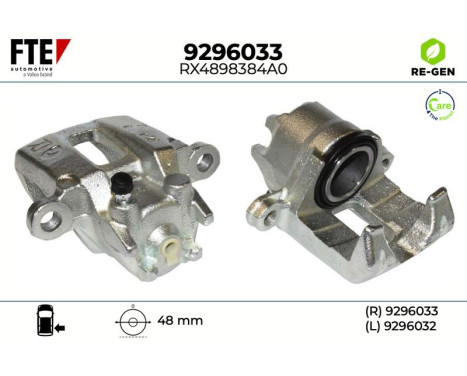 Brake caliper 9296033 FTE
