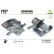 Brake caliper 9296065 FTE