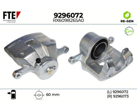 Brake caliper 9296072 FTE
