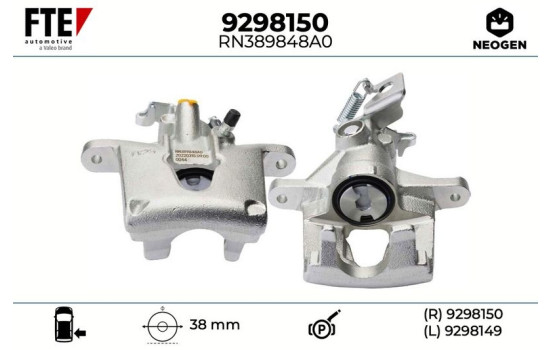 Brake caliper 9298150 FTE