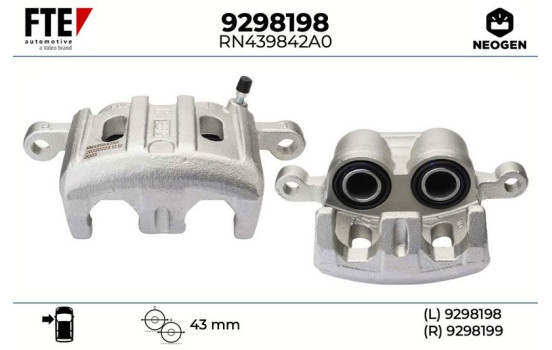 Brake caliper 9298198 FTE