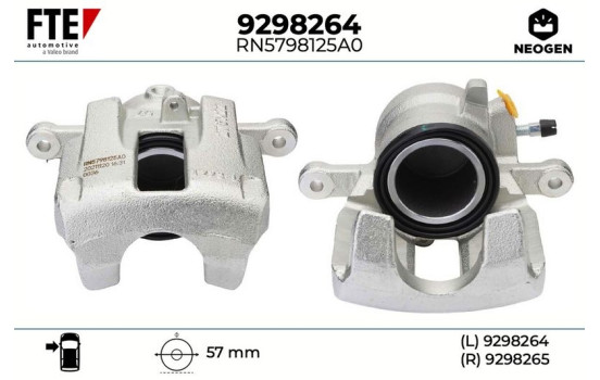 Brake caliper 9298264 FTE