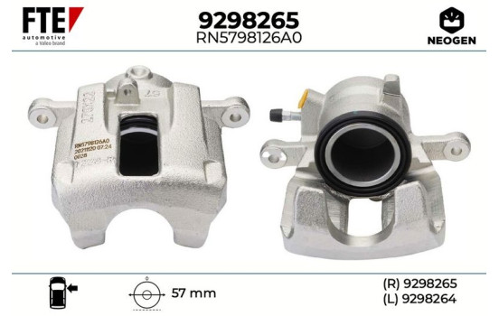 Brake caliper 9298265 FTE