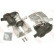 Brake Caliper BHT311E TRW