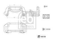 Brake caliper holder