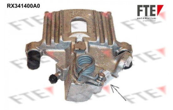 Brake Caliper RX341400A0 FTE