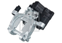 brake caliper with mounting material