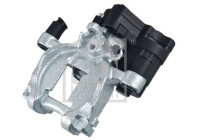 brake caliper with mounting material