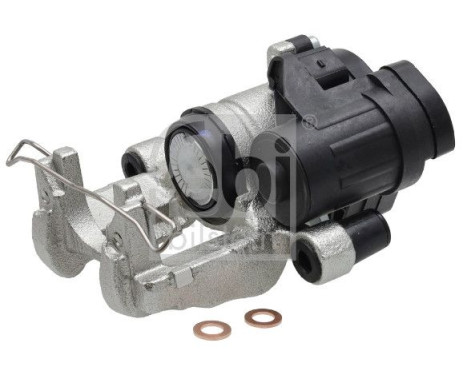 brake caliper with mounting material