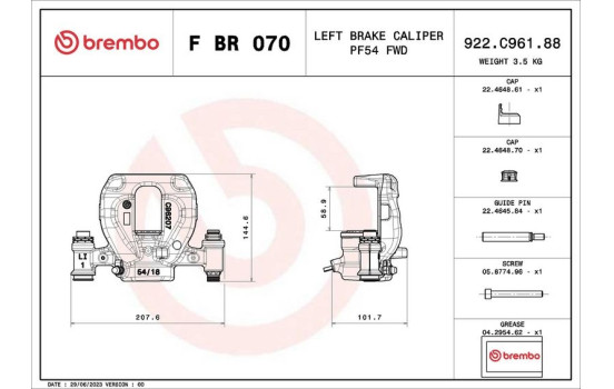 Brake caliper, Image 2