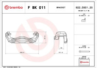 Caliper holder set