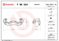 Caliper holder set