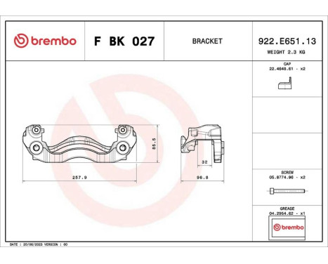 Caliper holder set, Image 2