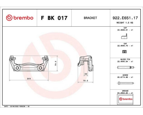 Caliper holder set, Image 2
