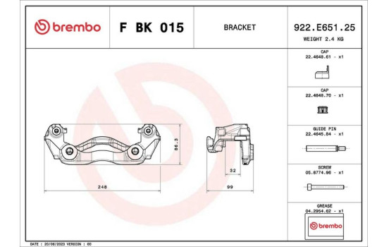 Caliper holder set, Image 2