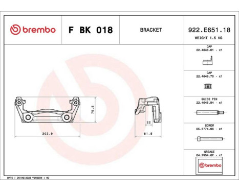 Caliper holder set, Image 2