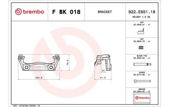 Caliper holder set, Image 2