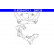 Carrier, brake caliper 11.0230-0131.1 ATE